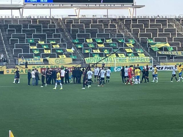 欧冠实时比分-巴阿大战打了5分钟就取消 错在巴西防疫部门？！