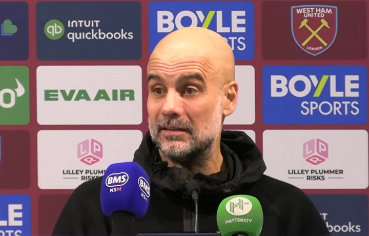 瓜帅：哈兰德身边有两亿名中后卫，他踢的是地球上最难踢的位置